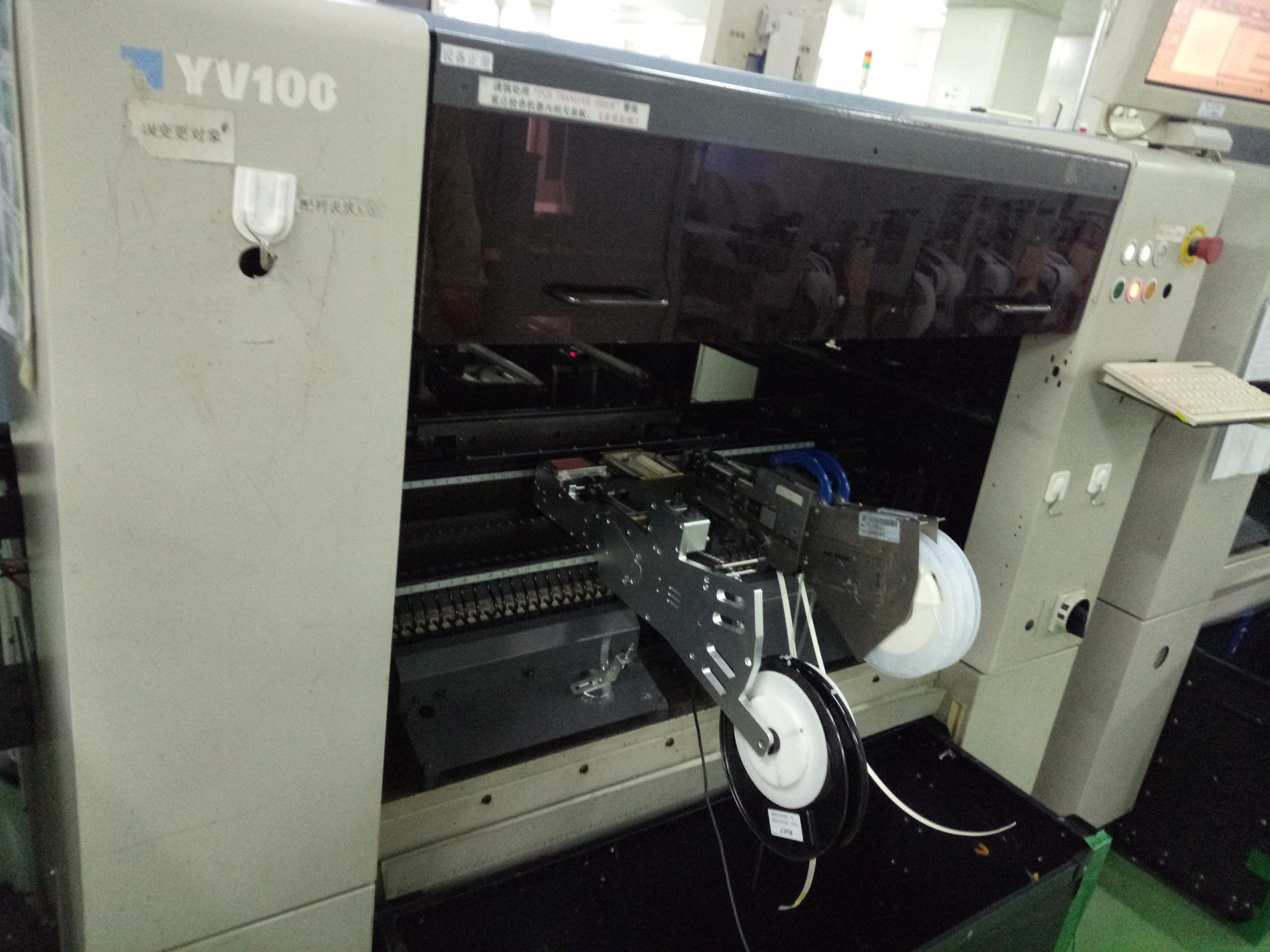 Yamaha Label Feeder into YV100 machines